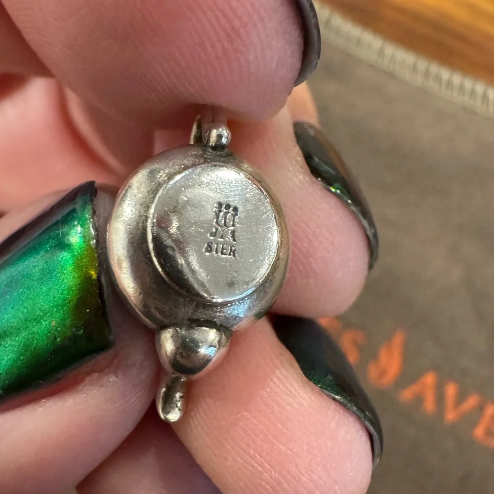 James Avery Sterling Silver Teapot Charm - Picture 6 of 7
